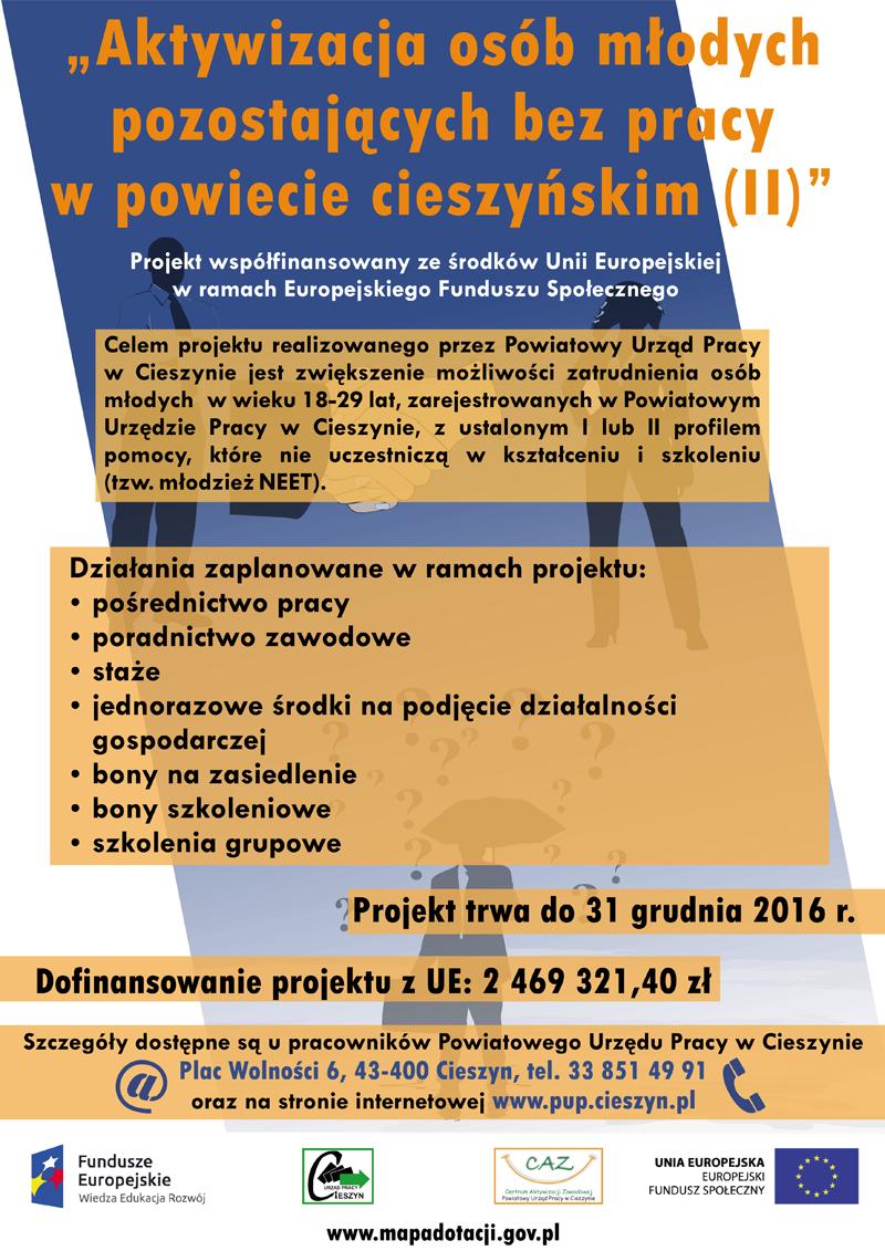 Plakat dotyczący Projektu